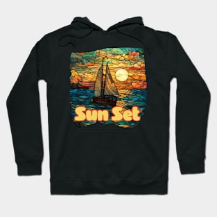 sun set Hoodie